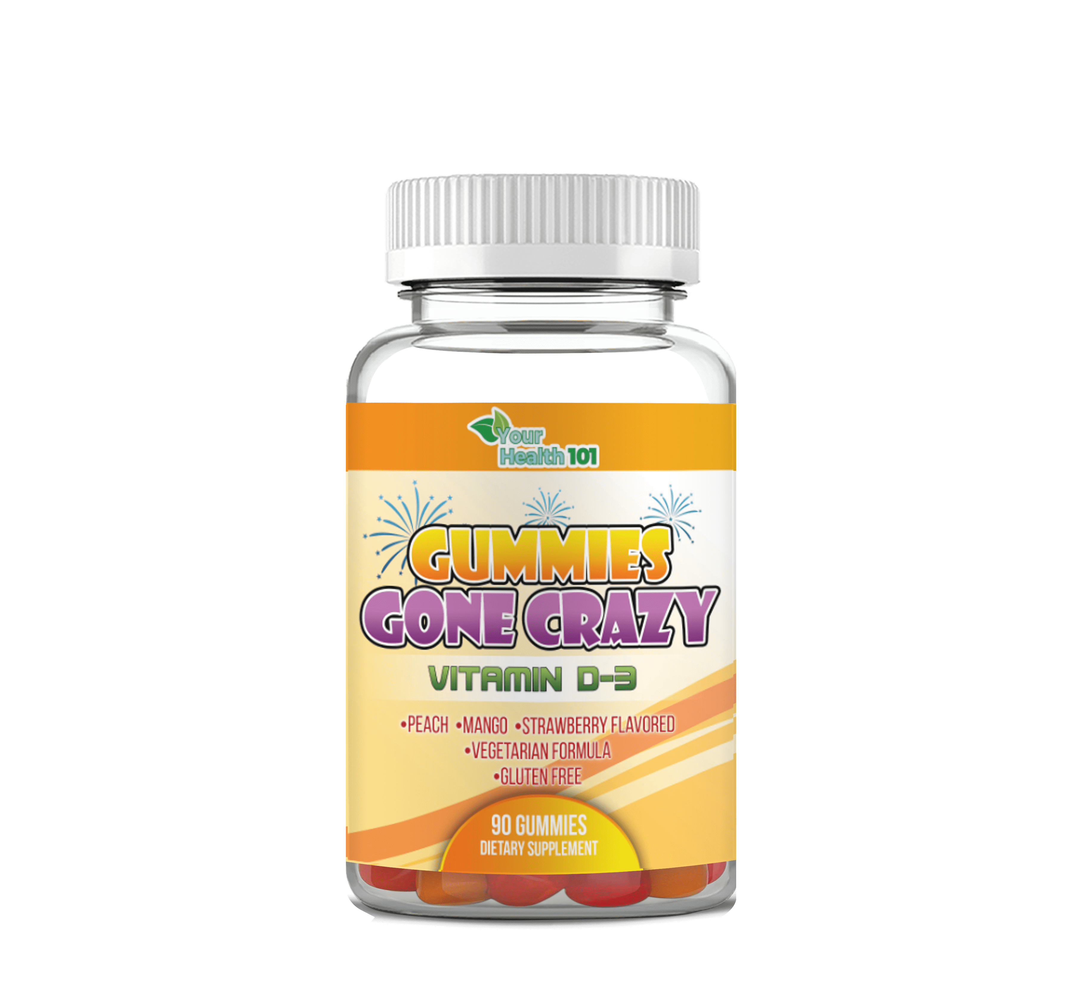 Gummies Gone Crazy Vitamin D3 - Single View Gummies Gone Crazy Vitamin D3 - Single View
